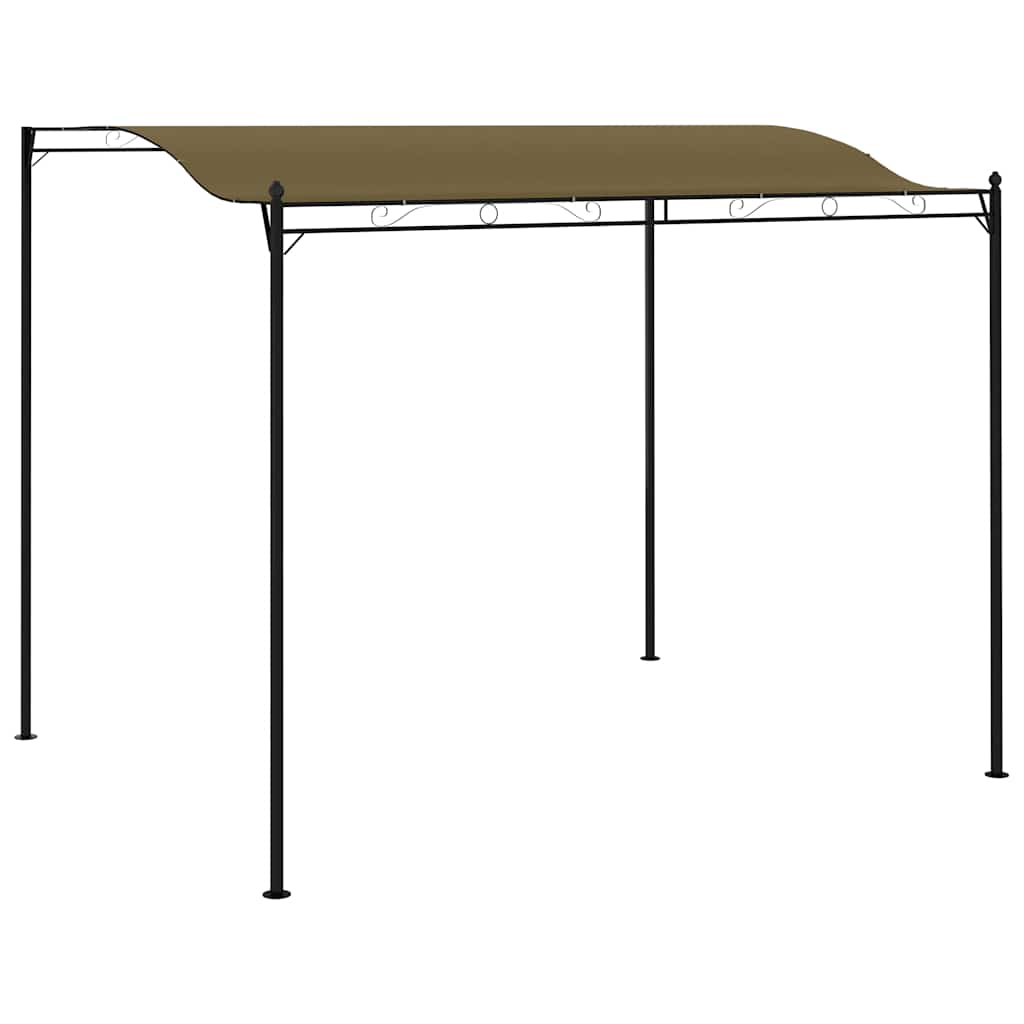 Varjualune 3 x 2,4 m pruunikashall 180 g/m²
