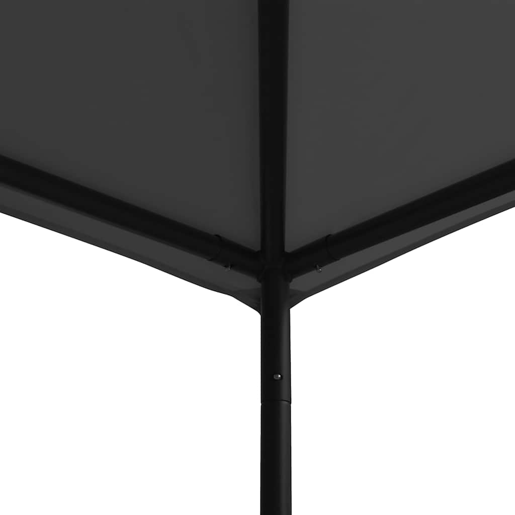 Varjualune 3 x 3 m, antratsiithall, kangas ja teras 180 g/m²