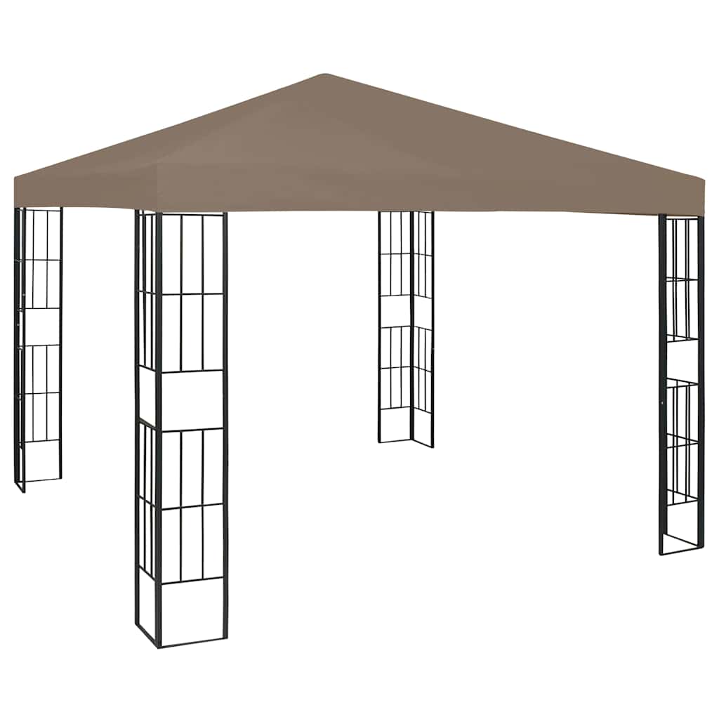 Varjualune 3 x 3 m pruunikashall