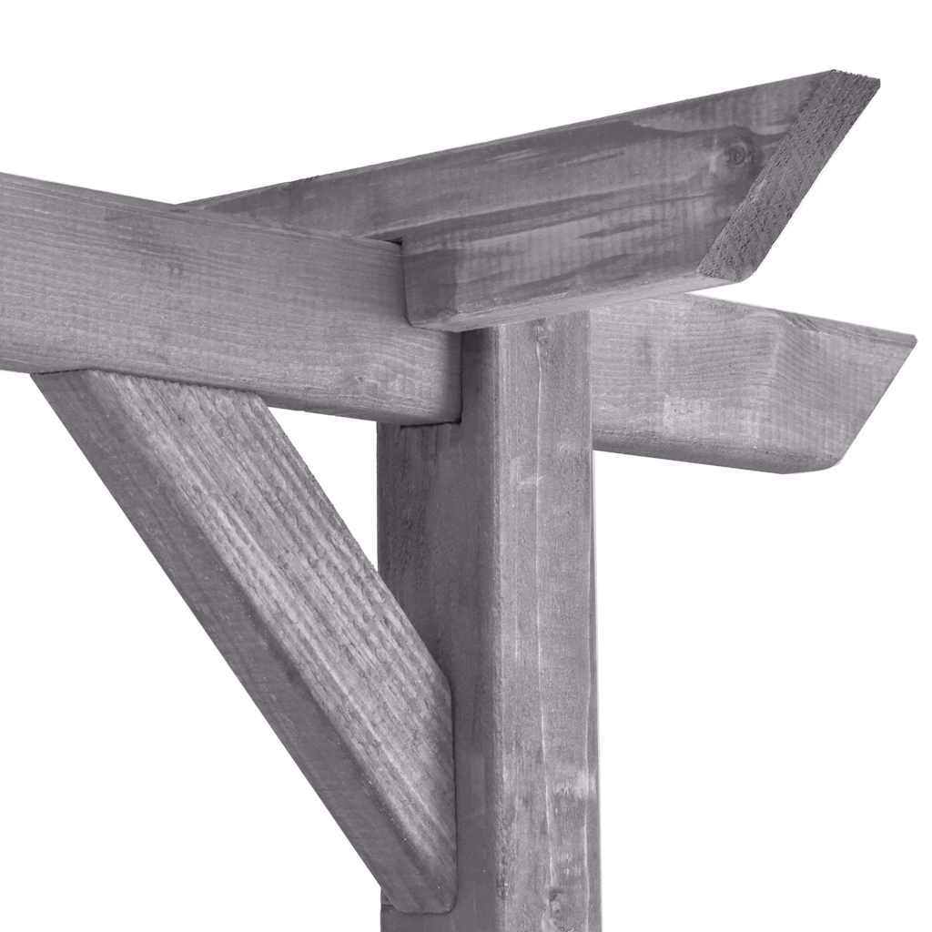 Lehtla, hall, 200 x 40 x 205 cm immutatud männipuit