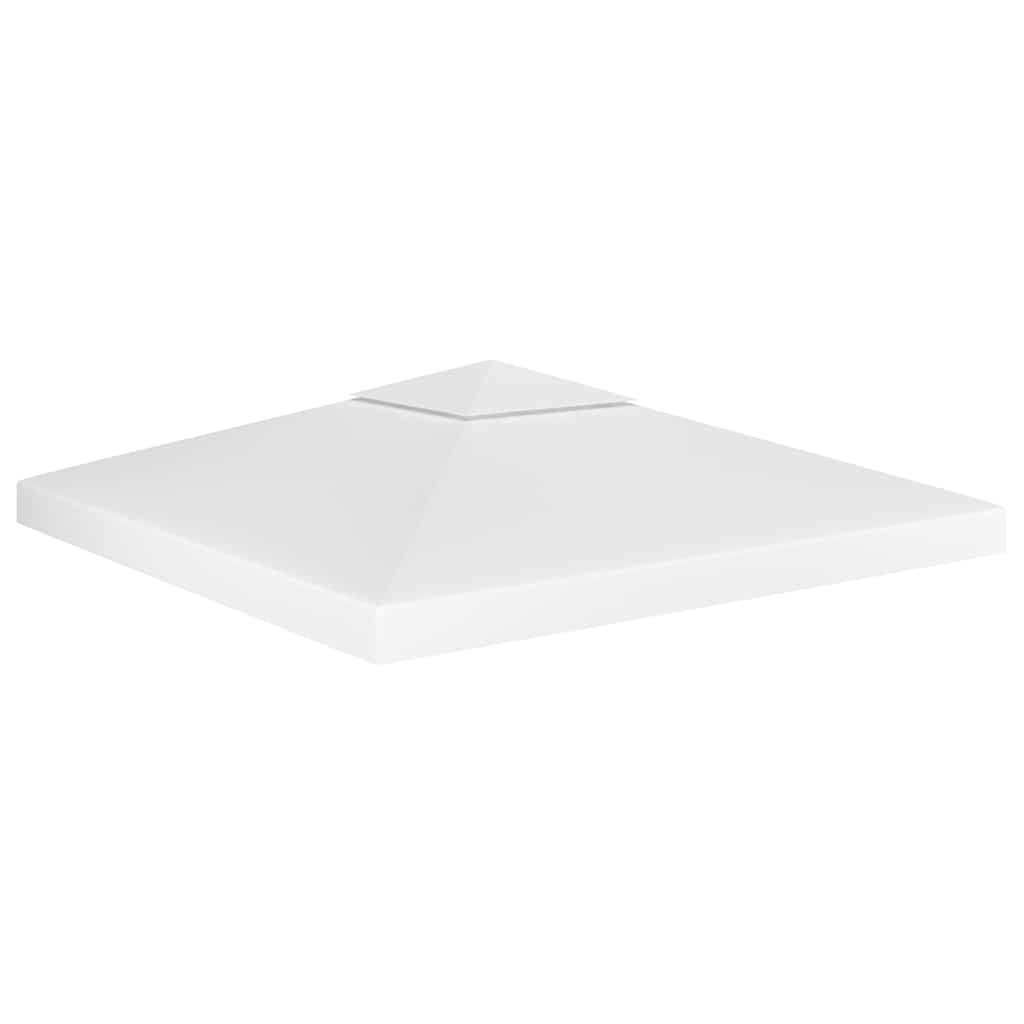 Kahekordne varjualuse katus 310 g/m² 3 x 3 m, valge
