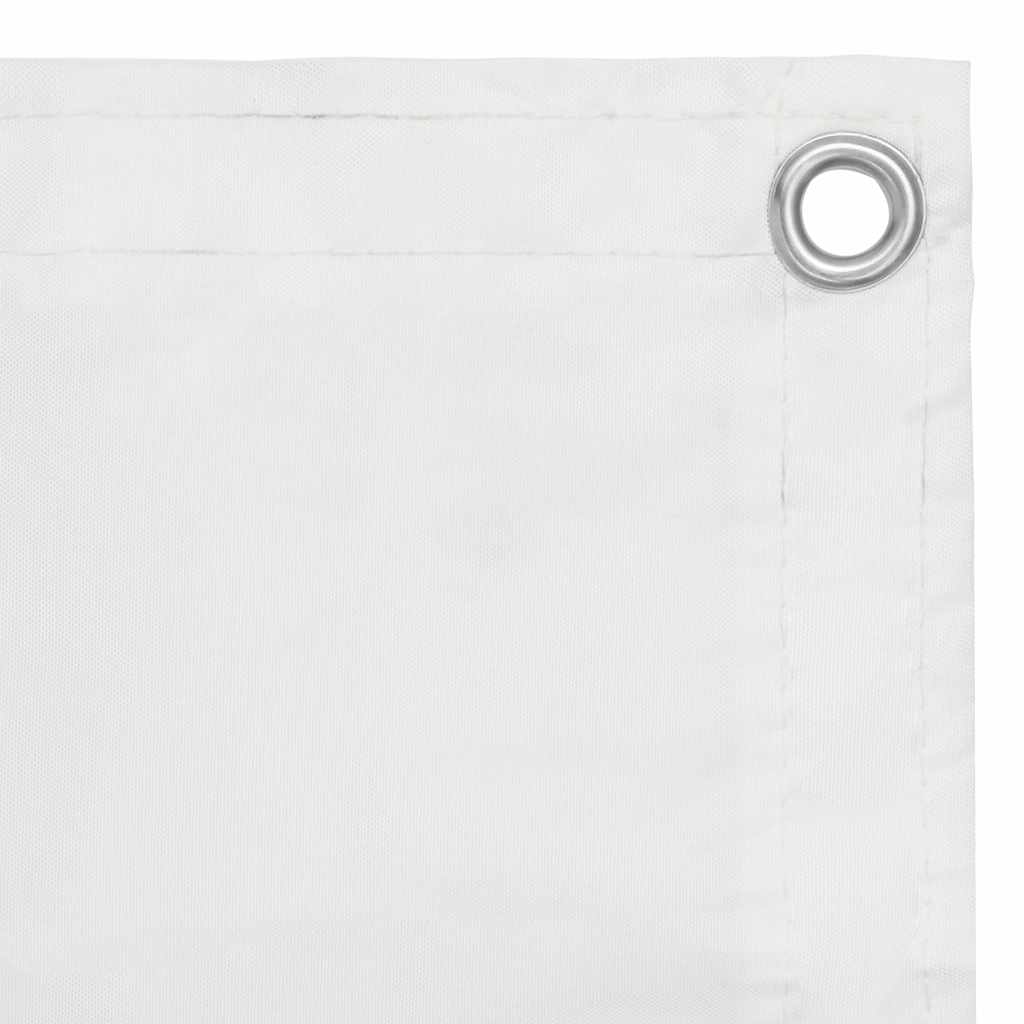 Rõdusirm, valge, 90 x 300 cm, oxford-kangas