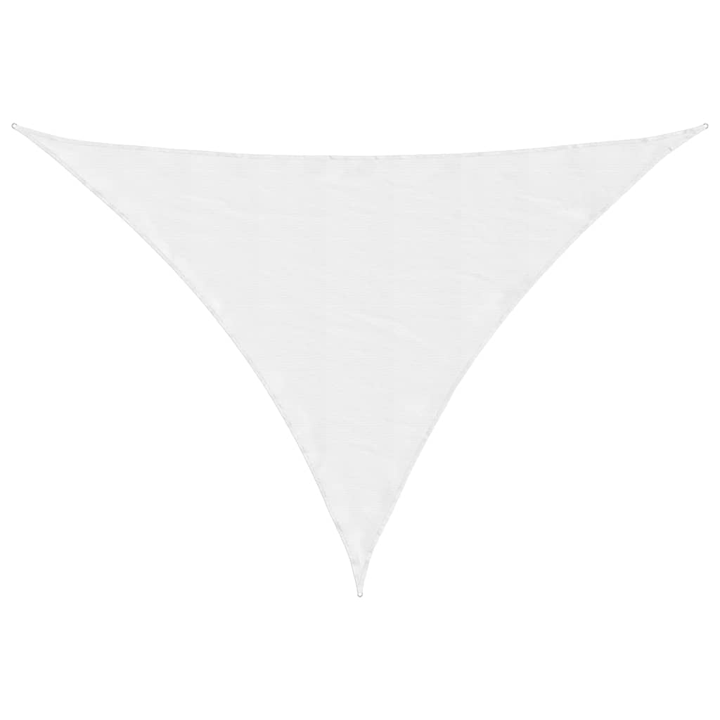 Oxford-kangast päikesepuri, kolmnurk, 3 x 3 x 4,24 m, valge
