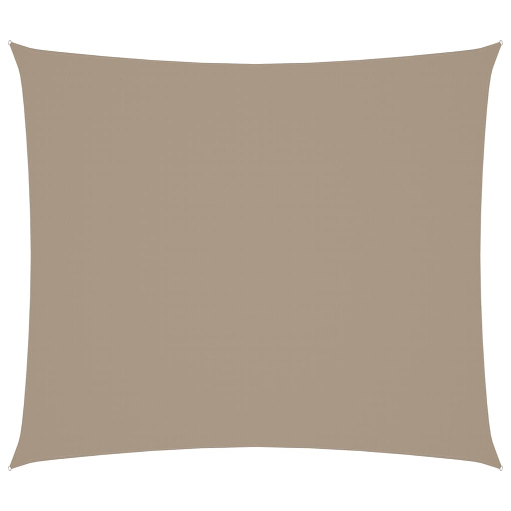 Oxford-kangast päikesepuri, ristkülik, 2 x 2,5 m, pruunikashall