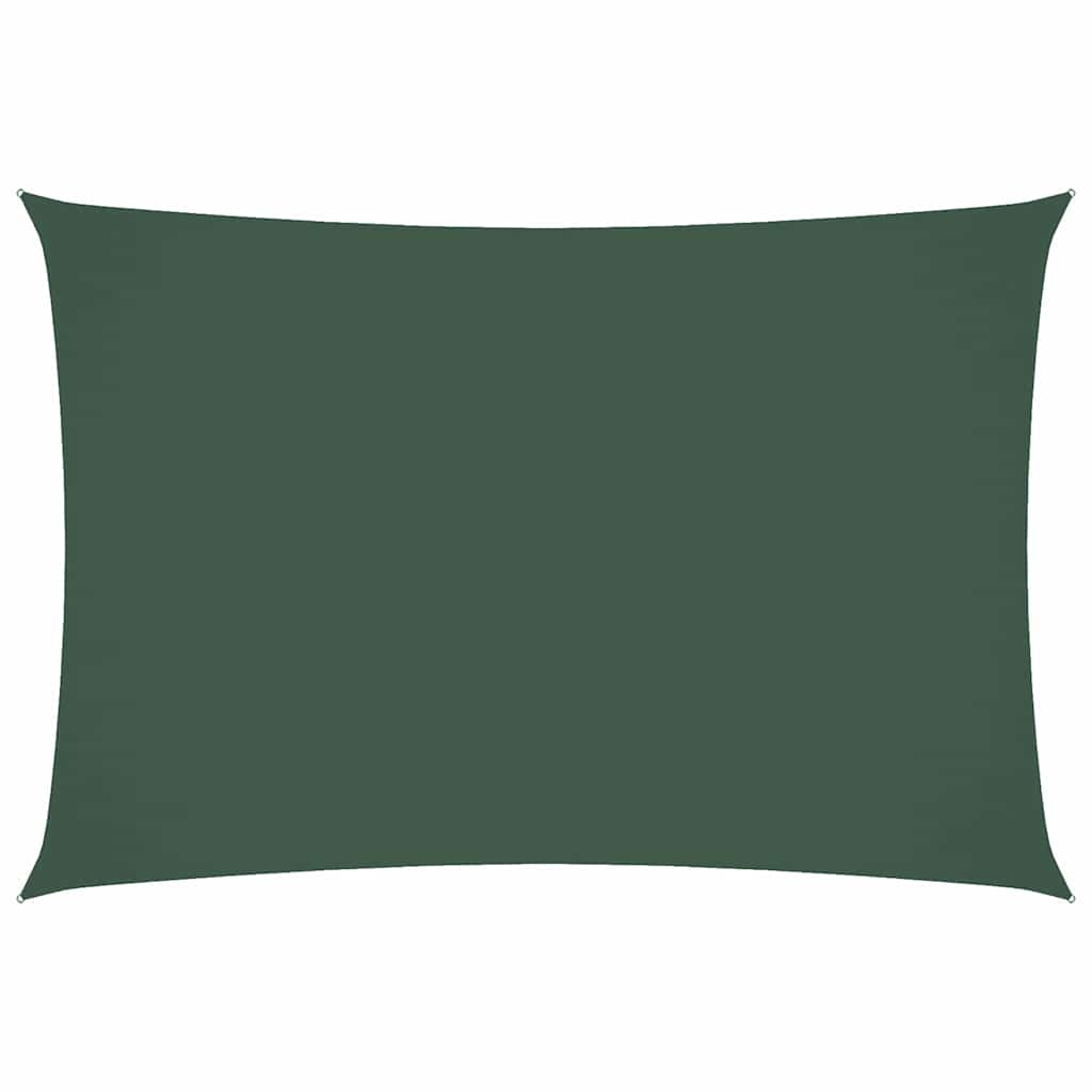 Oxford-kangast päikesepuri, ristkülik, 2,5x4,5 m, tumeroheline