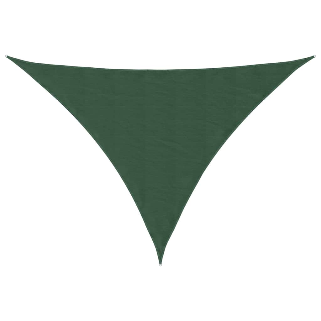 Oxford-kangast päikesepuri, kolmnurk, 3x3x4,24 m, tumeroheline