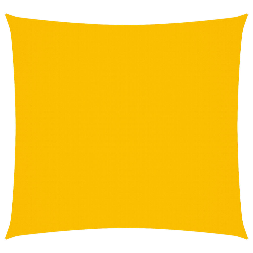 Oxford-kangast päikesepuri kandiline, 2 x 2 m, kollane