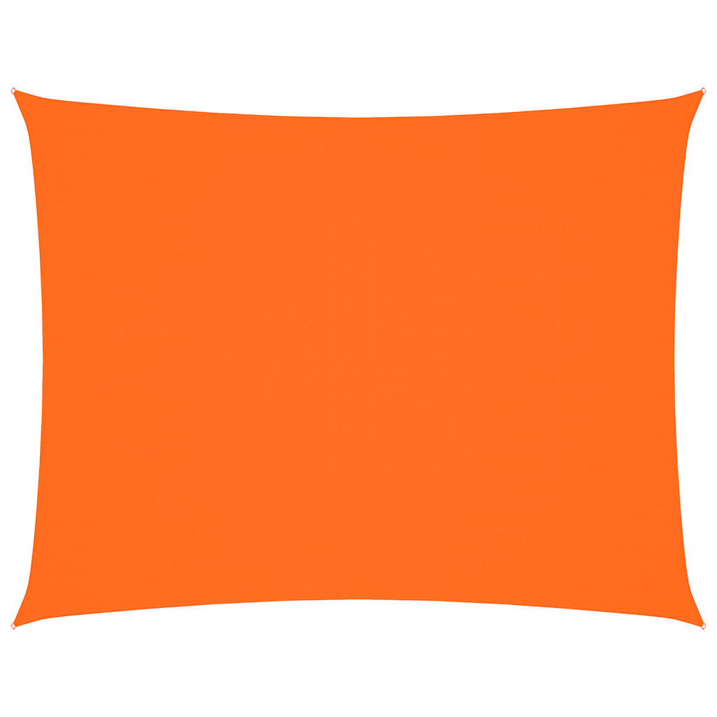 Oxford-kangast päikesepuri, ristkülik, 2,5x3,5 m, oranž