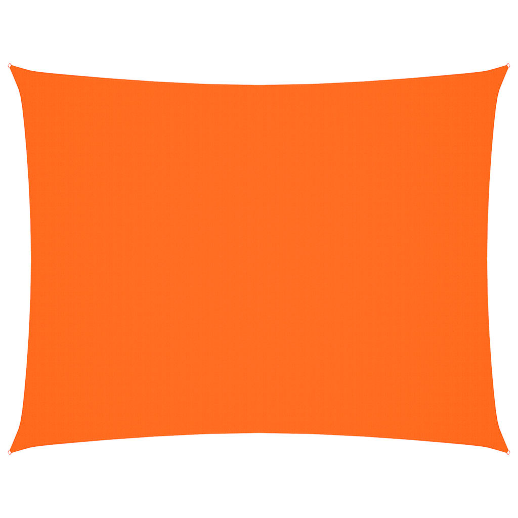 Oxford-kangast päikesepuri, ristkülik, 2,5 x 4 m, oranž