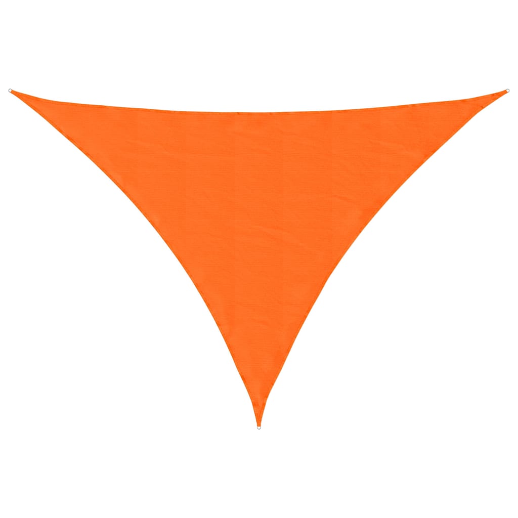 Päikesepuri, oxford-kangast, kolmnurkne, 5 x 5 x 6 m, oranž