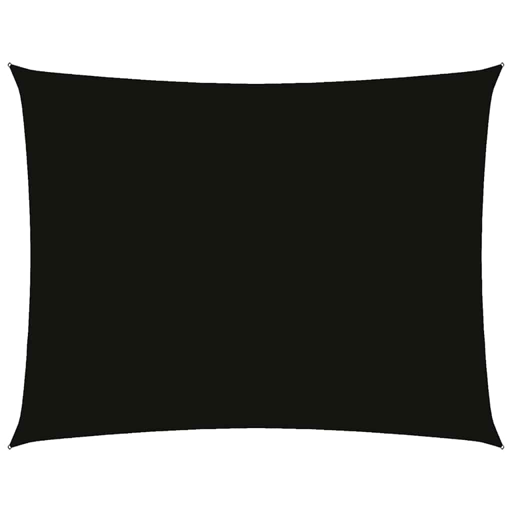 Päikesevarju puri, oxford-kangast, ristkülik 3 x 4,5 m, must
