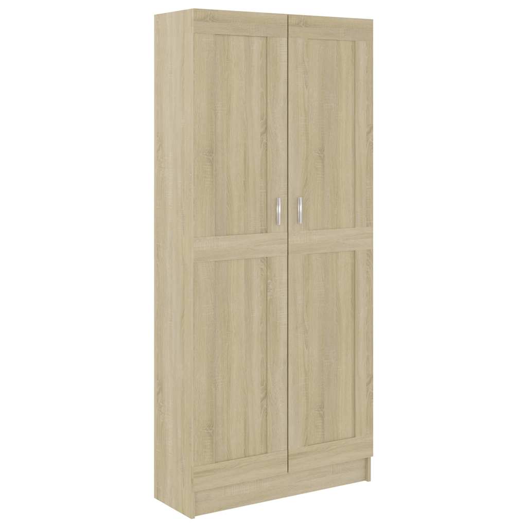 Raamatukapp Sonoma tamm 82,5 x 30,5 x 185,5 cm tehispuit