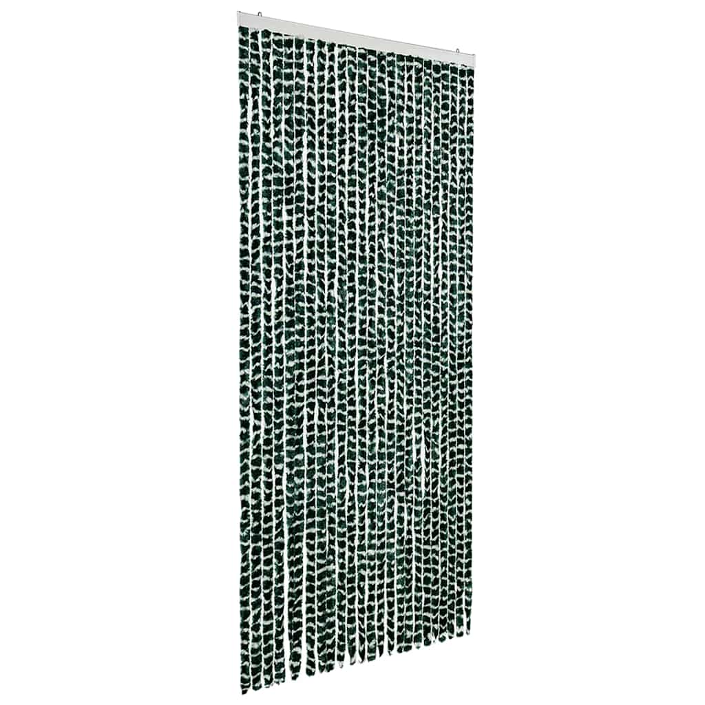 Putukakardin roheline ja valge, 100 x 220 cm, šenill