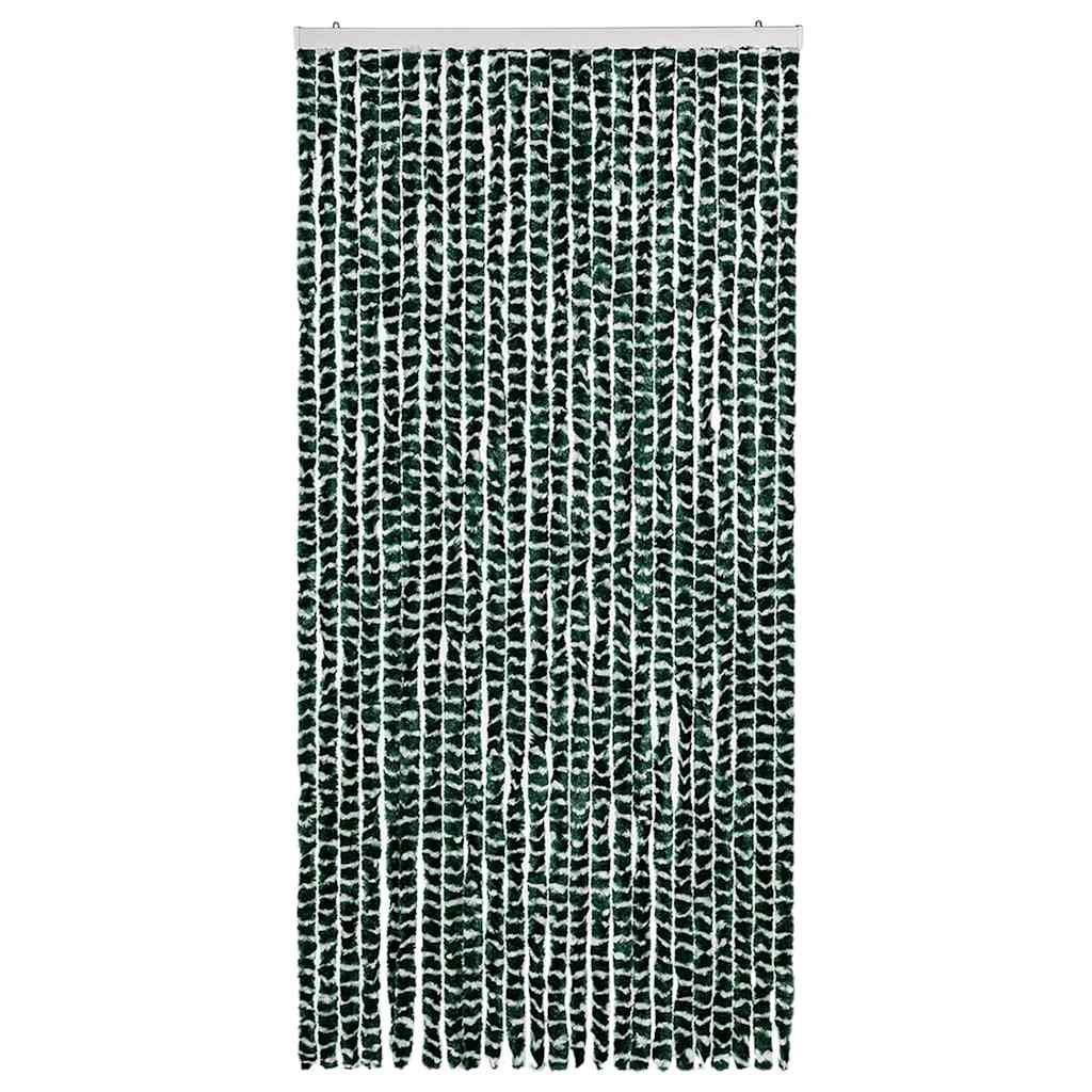 Putukakardin roheline ja valge, 100 x 220 cm, šenill