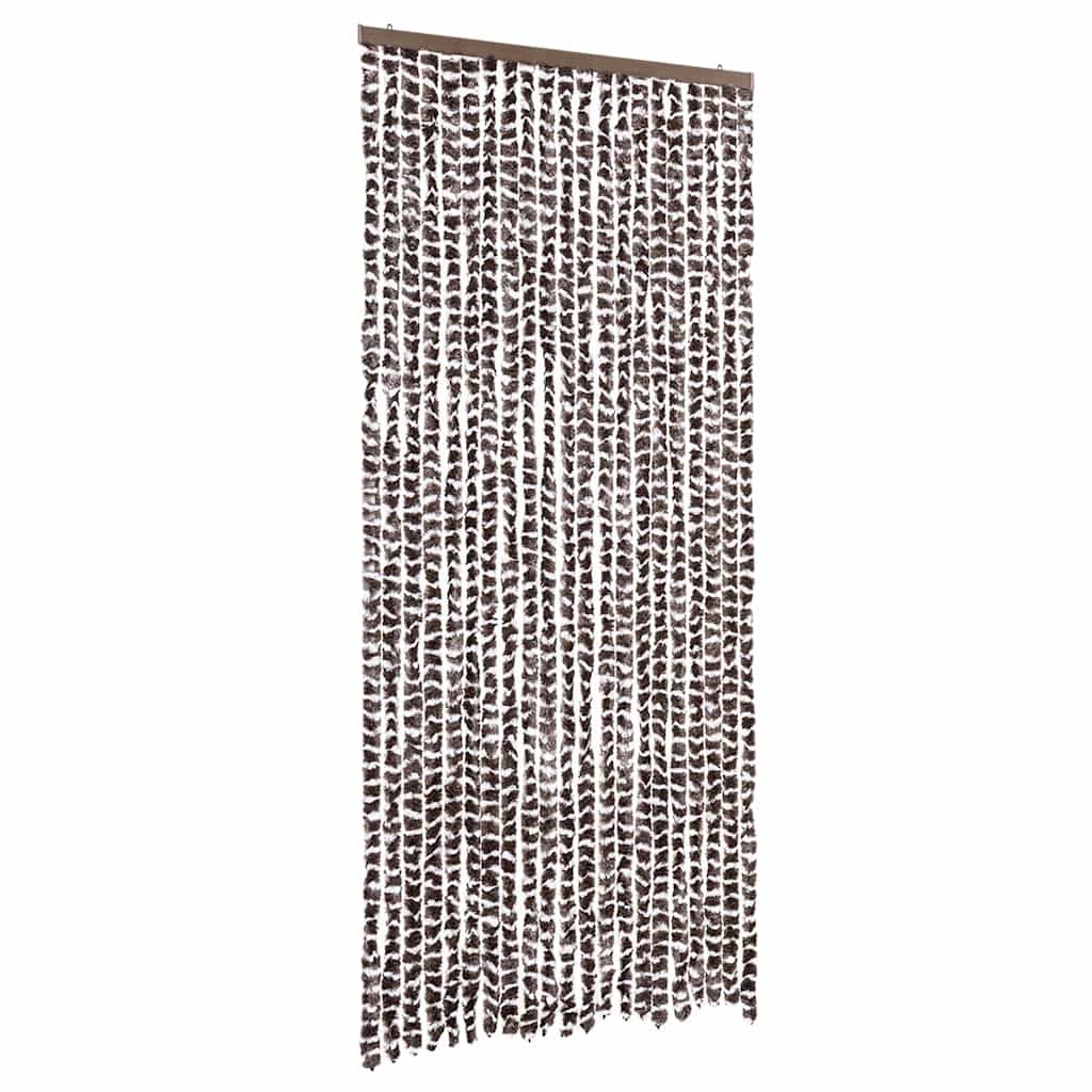 Putukakardin pruun ja valge 90 x 220 cm šenill