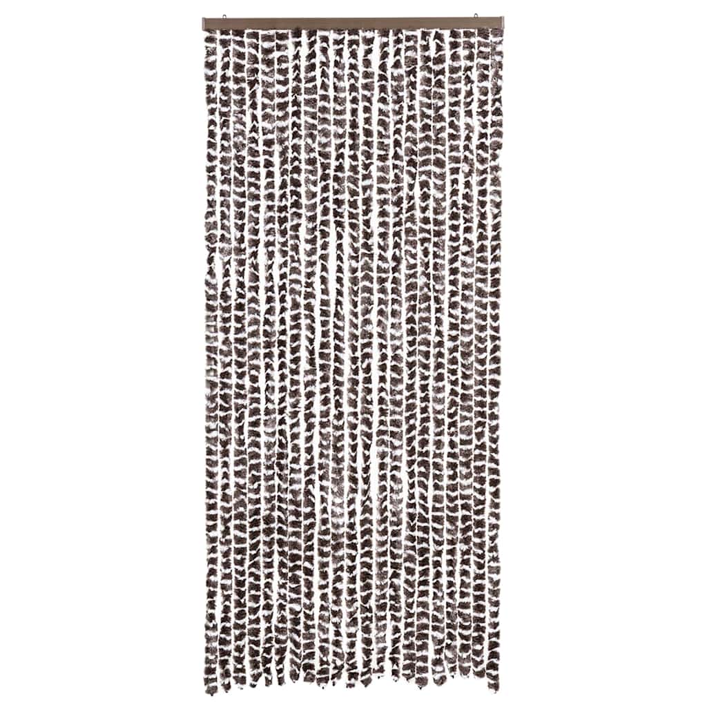 Putukakardin pruun ja valge 90 x 220 cm šenill