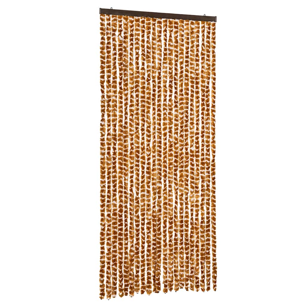 Putukakardin ooker ja valge, 90 x 220 cm, šenill