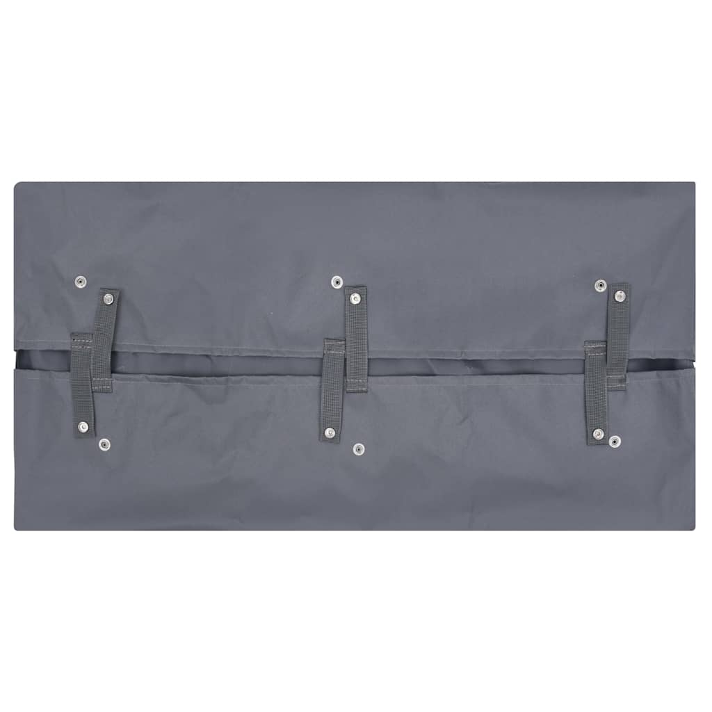 Aiakäru vooder, tumehall, 81x41x40 cm, kangast