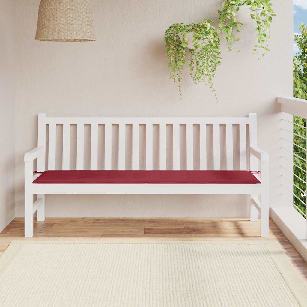 Aiapingi istmepadi, veinipunane, 180x50x3 cm, oxford-kangas