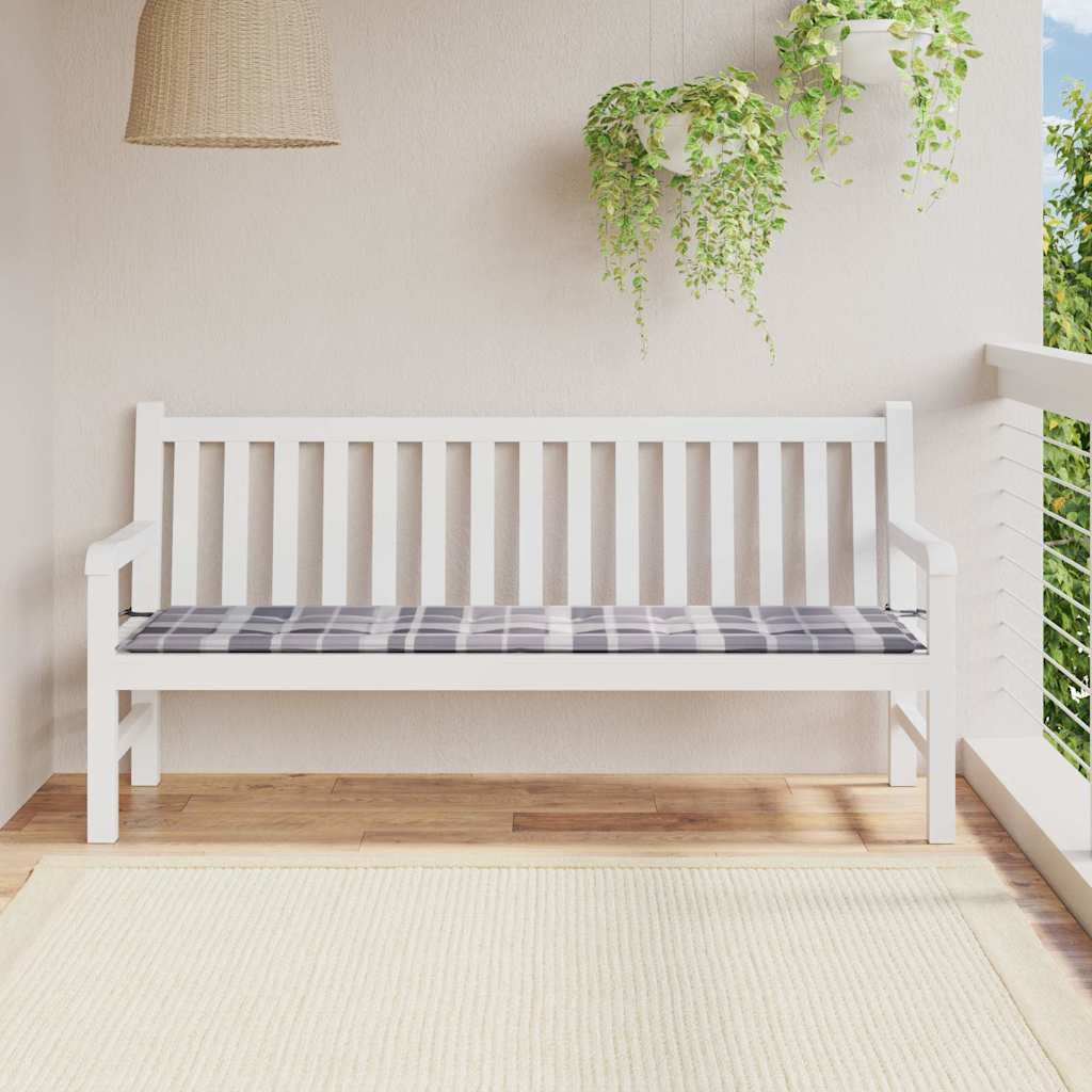 Aiapingi istmepadi, hallid ruudud, 180x50x3 cm, kangas