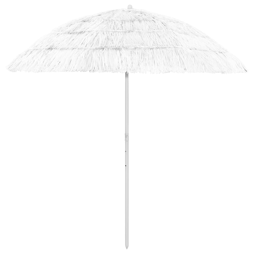Hawaii päikesevari, valge, 240 cm