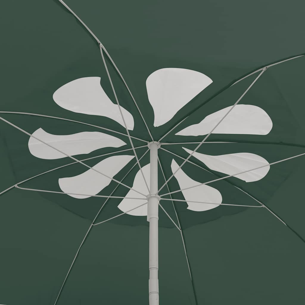 Ranna päikesevari, roheline, 300 cm