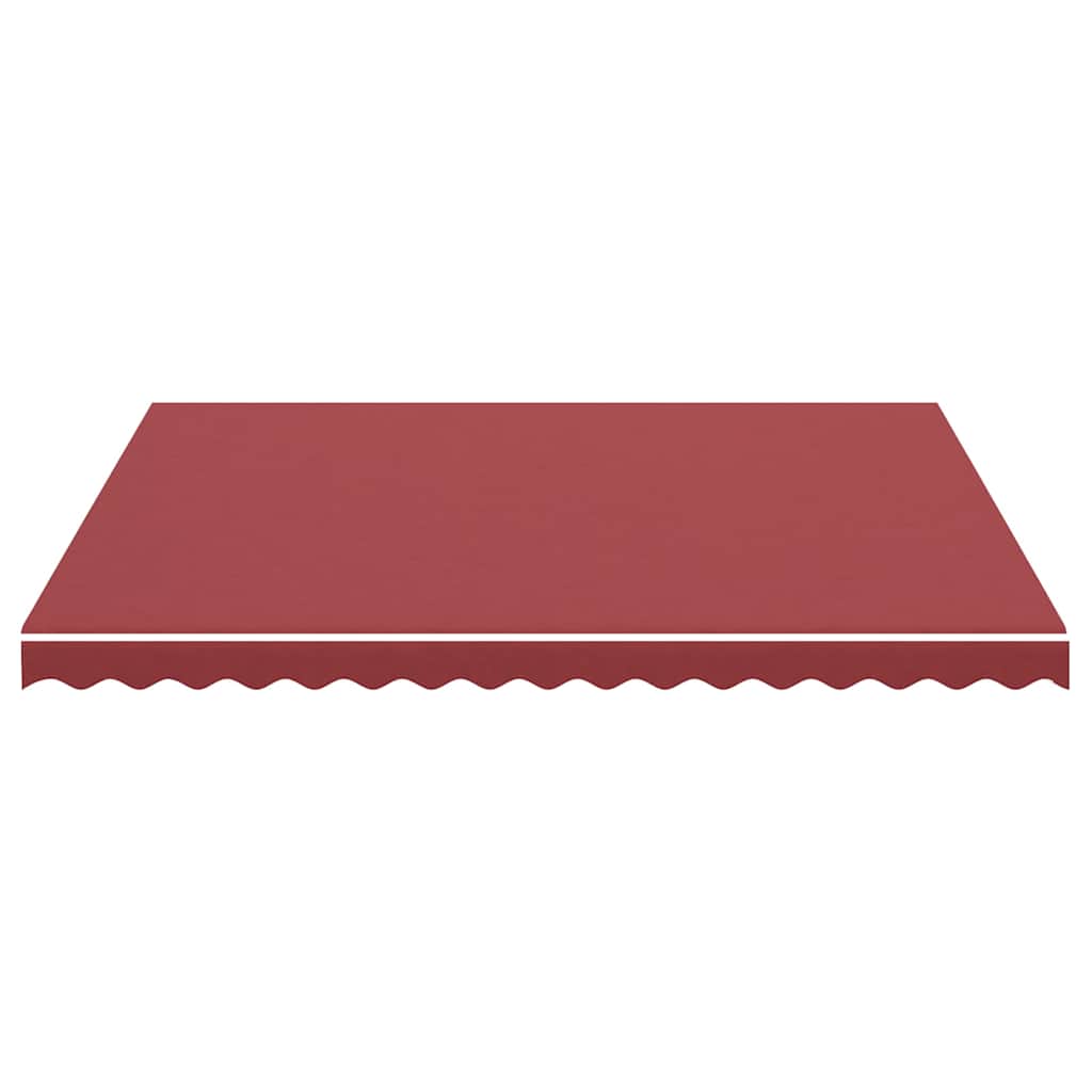 Varikatuse asenduskangas, burgundiapunane, 400x350 cm, polüester