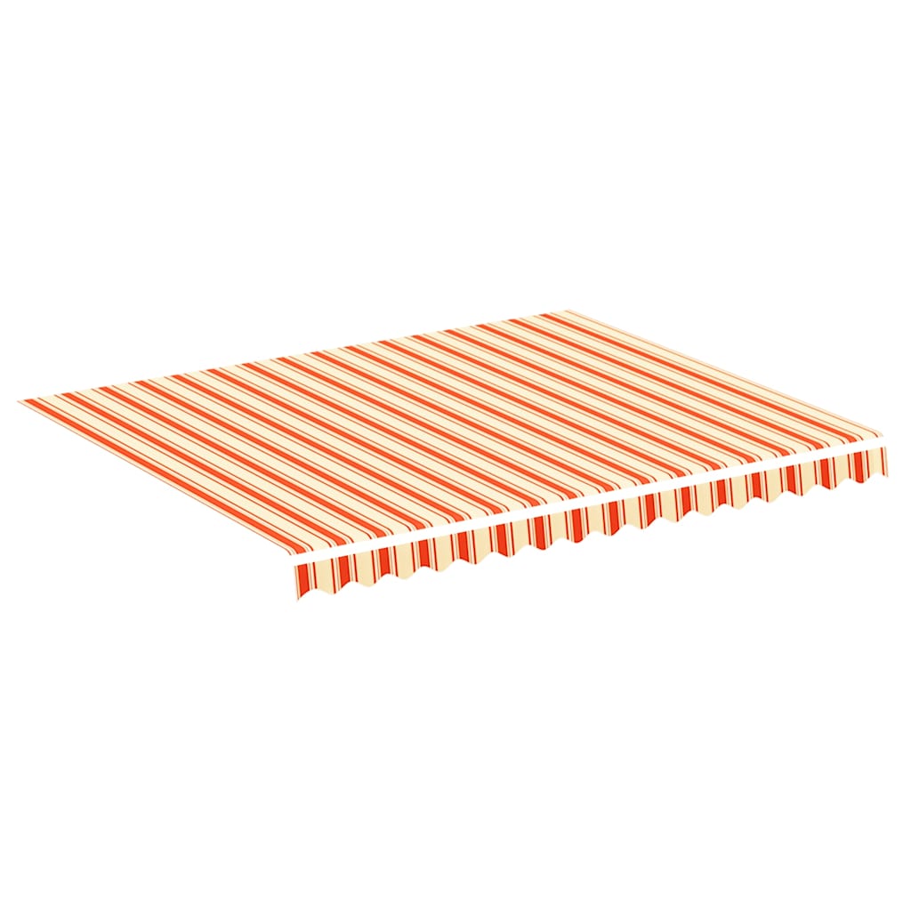 Varikatuse asenduskangas, kollane ja oranž, 300 x 250 cm, polüester