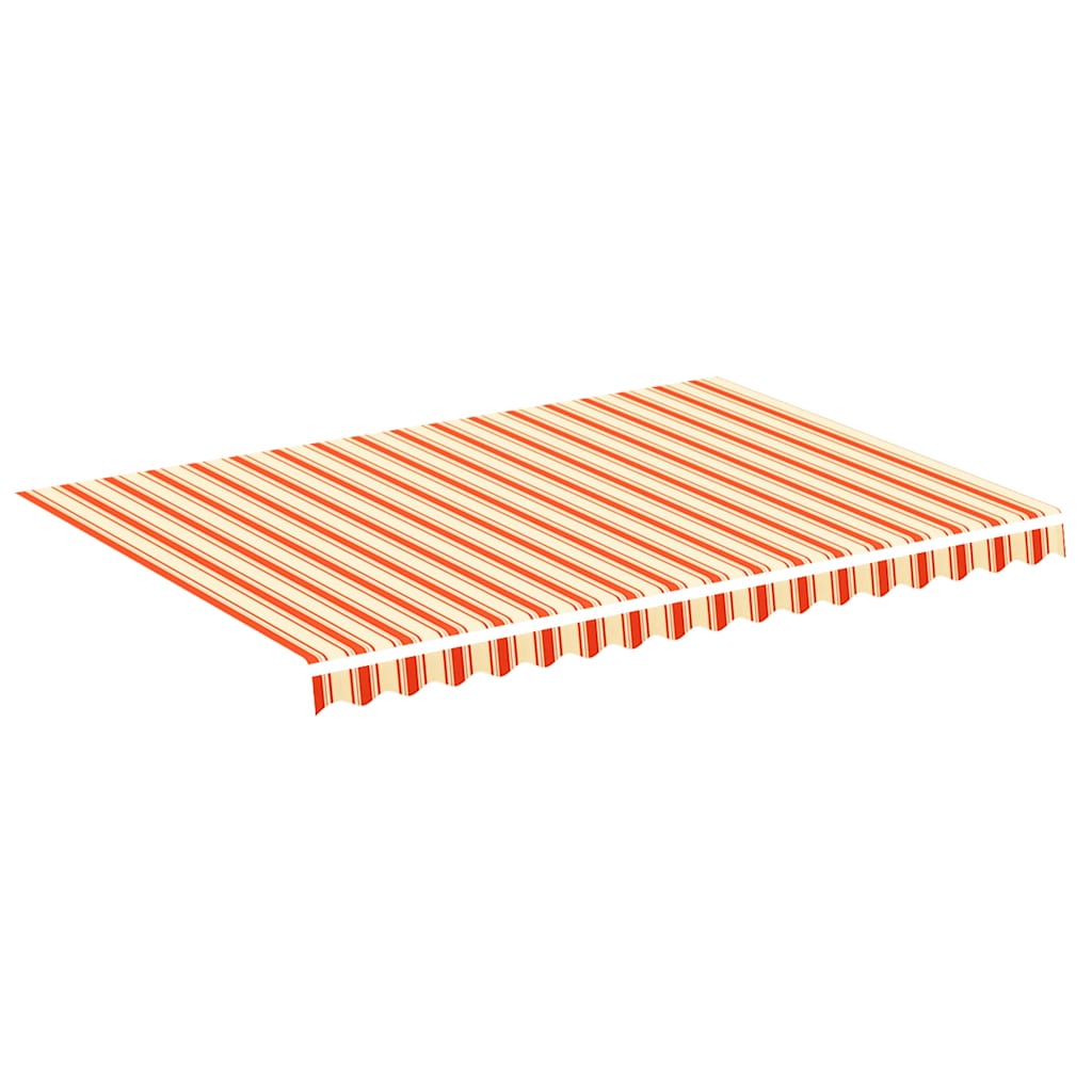Varikatuse asenduskangas, kollane ja oranž, 350 x 250 cm, polüester