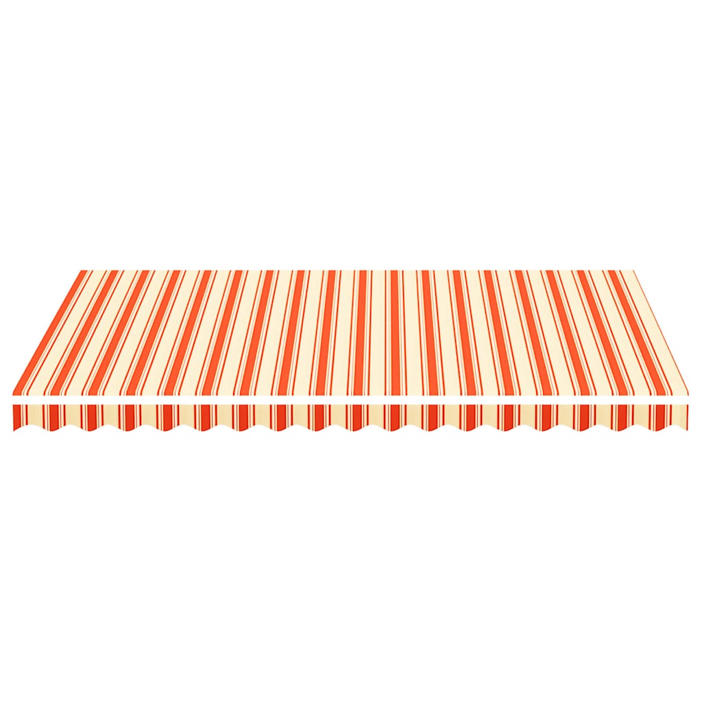 Varikatuse asenduskangas, kollane ja oranž, 350 x 250 cm, polüester