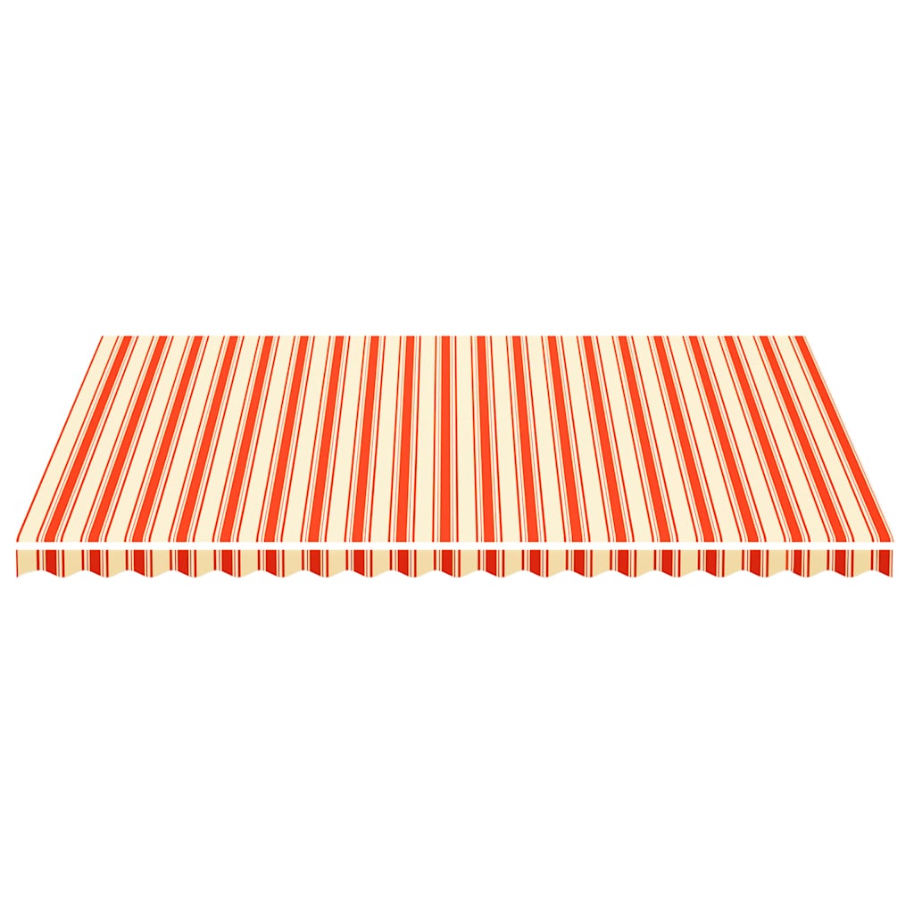 Varikatuse asenduskangas, kollane ja oranž, 500x350 cm, polüester