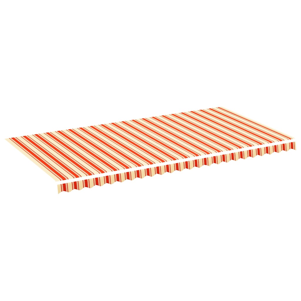 Varikatuse asenduskangas, kollane ja oranž, 600 x 300 cm, polüester
