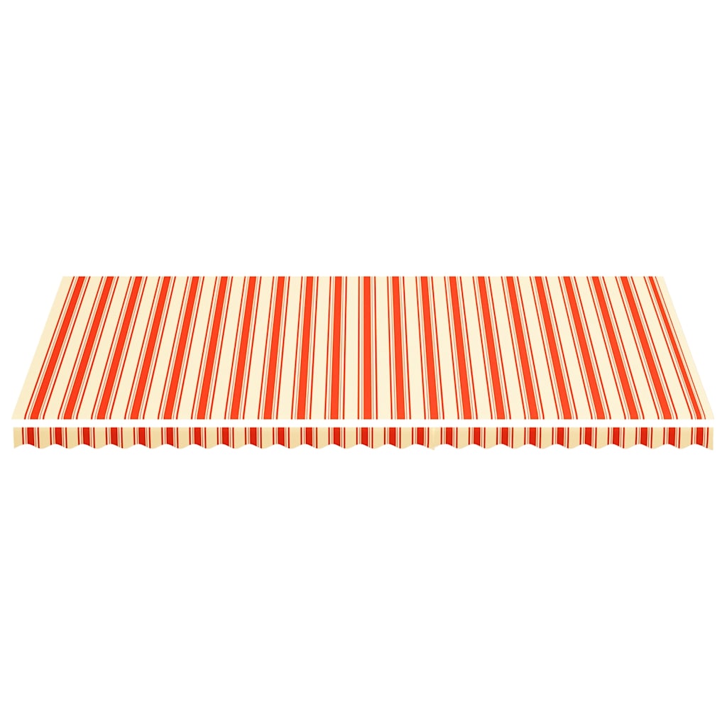 Varikatuse asenduskangas, kollane ja oranž, 600 x 300 cm, polüester