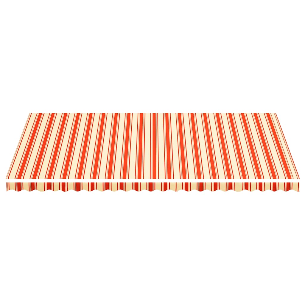 Varikatuse asenduskangas, kollane ja oranž, 600x350 cm, polüester