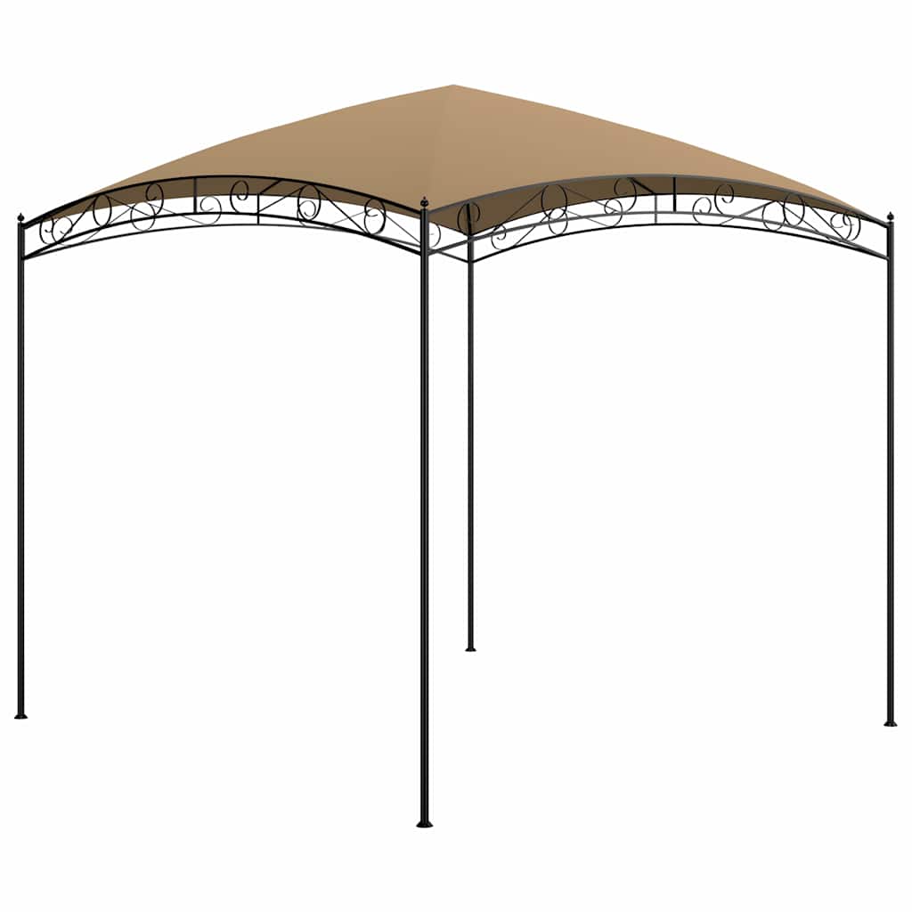 Lehtla 3 x 3 x 2,65 m, hallikaspruun, 180 g/m²