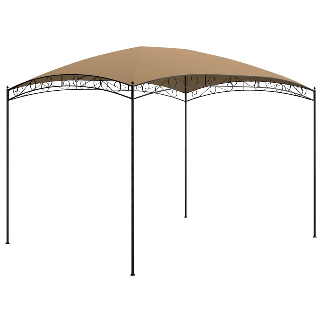 Lehtla 3x4x2,65 m, pruunikashall 180 g/m²