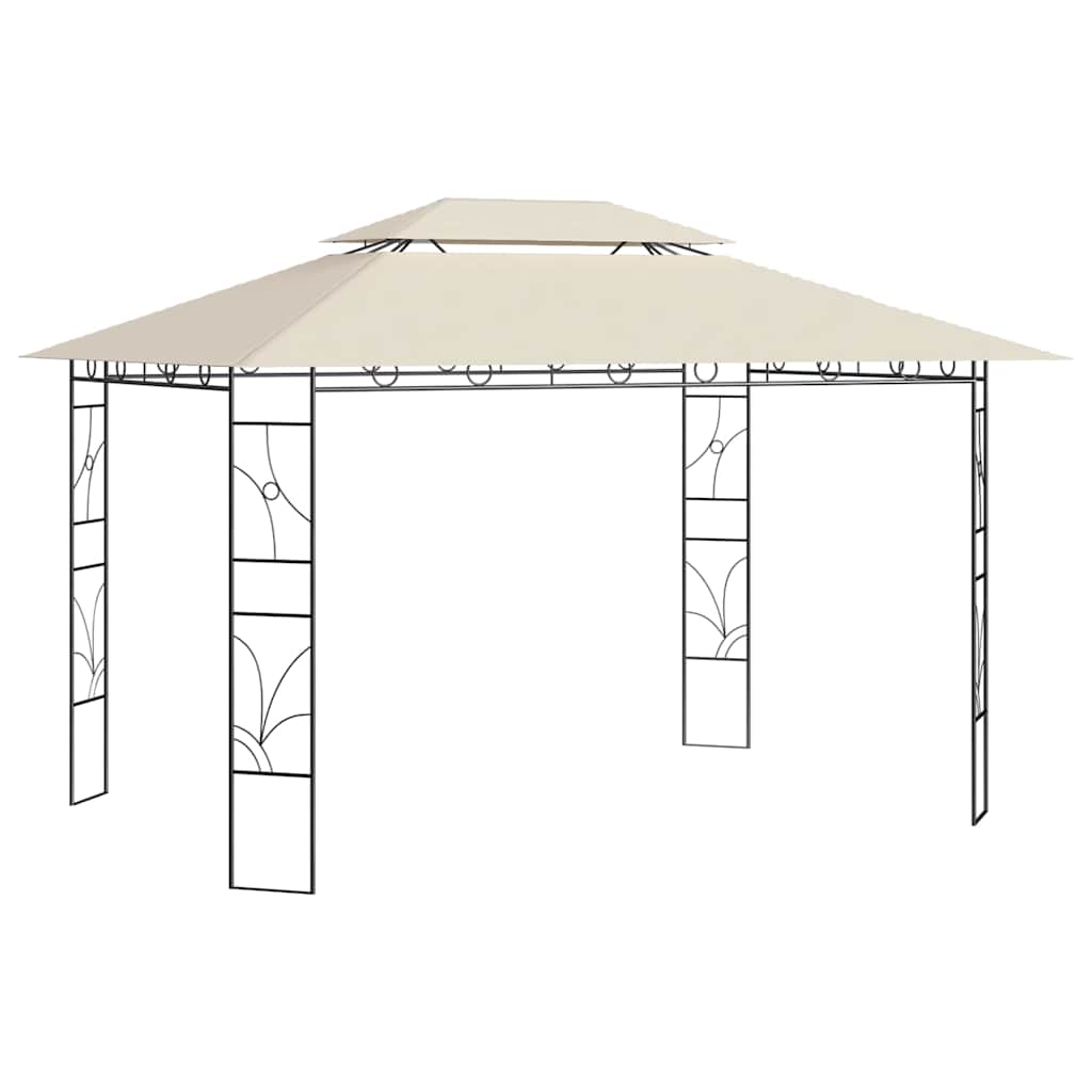 Lehtla 4 x 3 x 2,7 m, kreemjas, 160 g/m²
