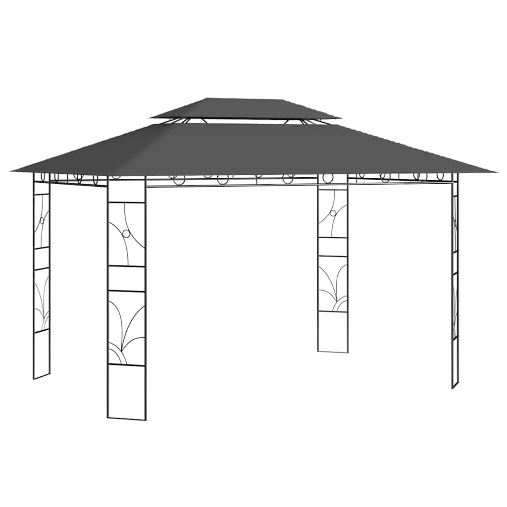 Lehtla 4 x 3 x 2,7 m, antratsiithall, 160 g/m²