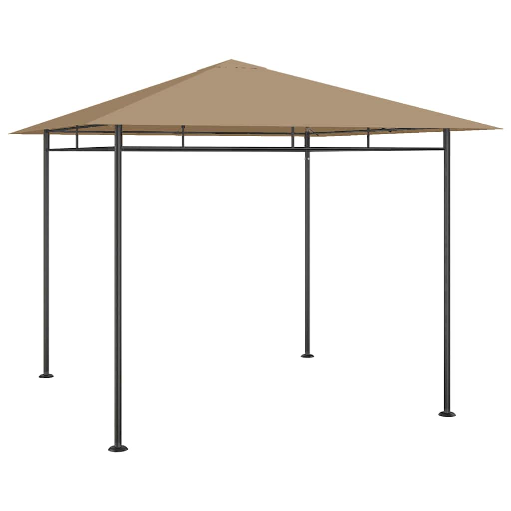 Lehtla 3 x 3 x 2,7 m, pruunikashall, 180 g/m²