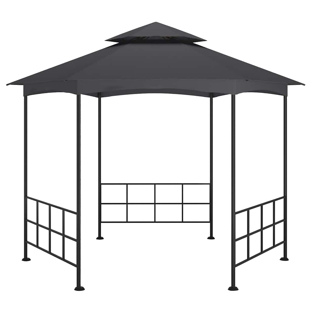 Varikatus külgseintega, 3,1x2,7 m, antratsiithall