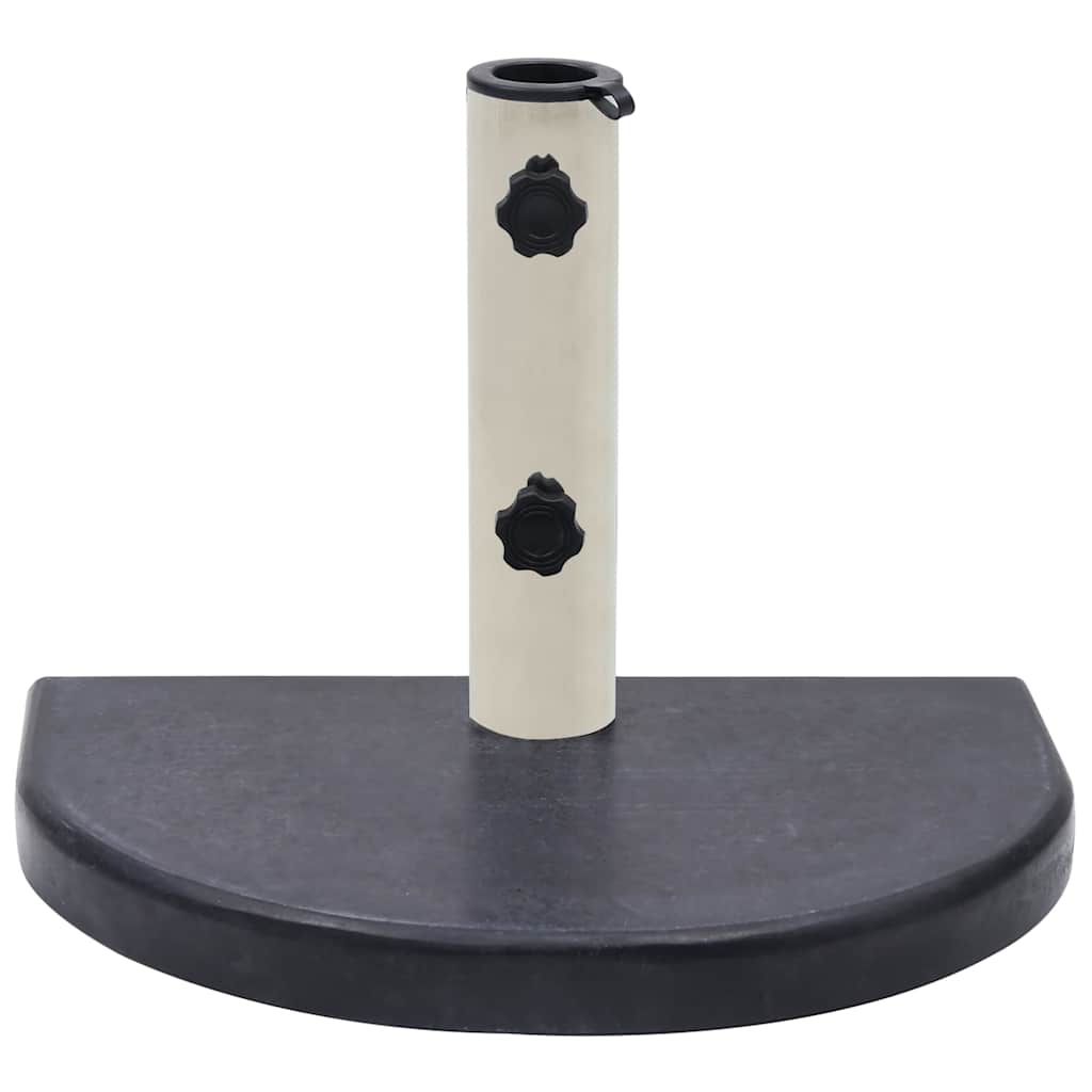Päevavarju alus, must, 40 x 28 x 4 cm, graniit