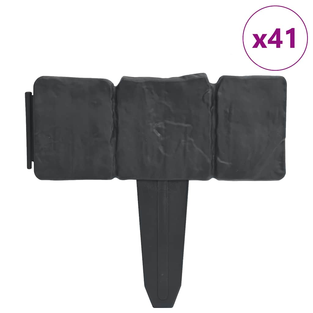 Murupiire kivivälimus 41 tk, plast, 10 m