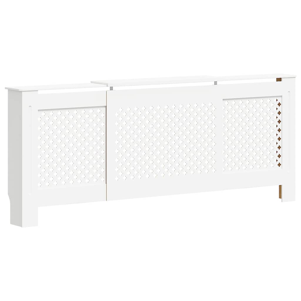 MDF radiaatorikate, valge, 205 cm