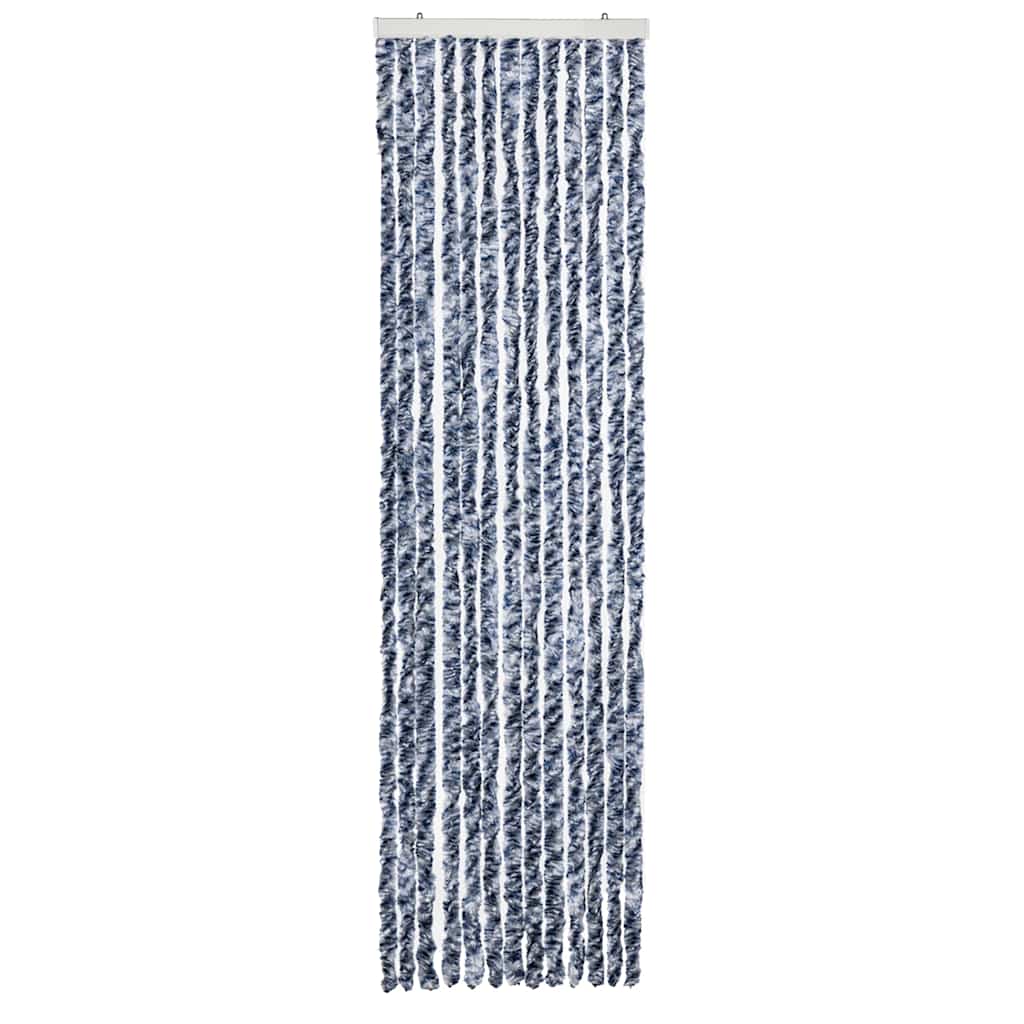 Putukakardin sinine ja valge, 56 x 200 cm, šenill