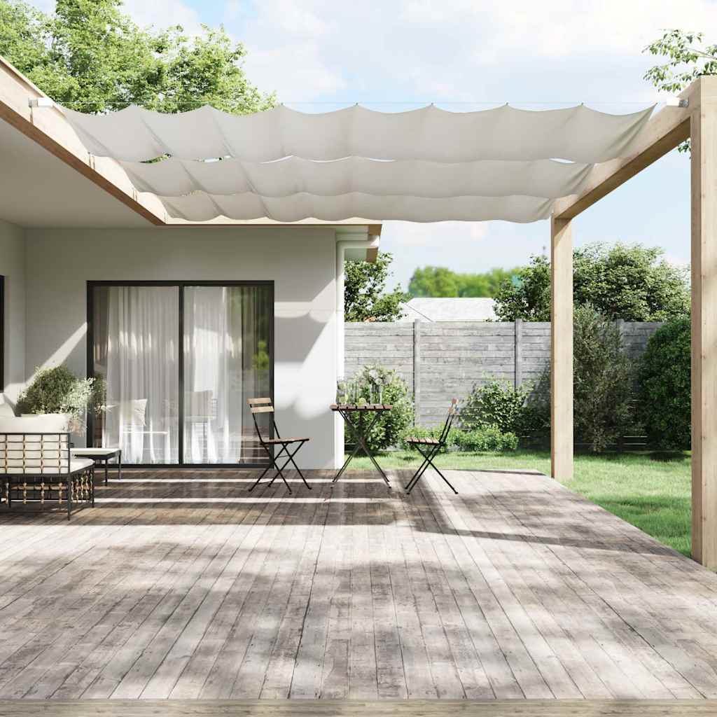 Vertikaalne varikatus valge 140x420 cm Oxfordi kangas