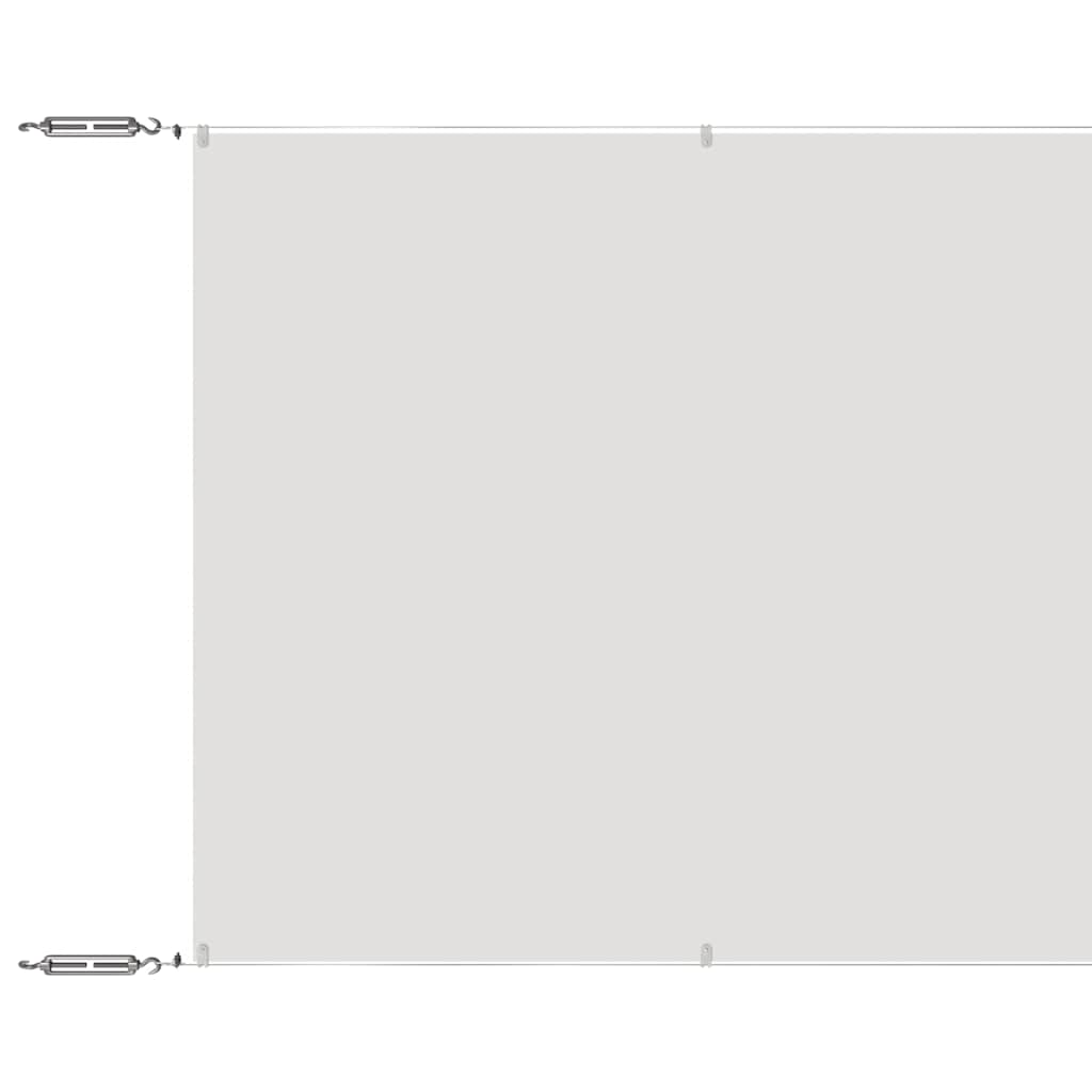 Vertikaalne varikatus valge 140x800 cm Oxfordi kangas