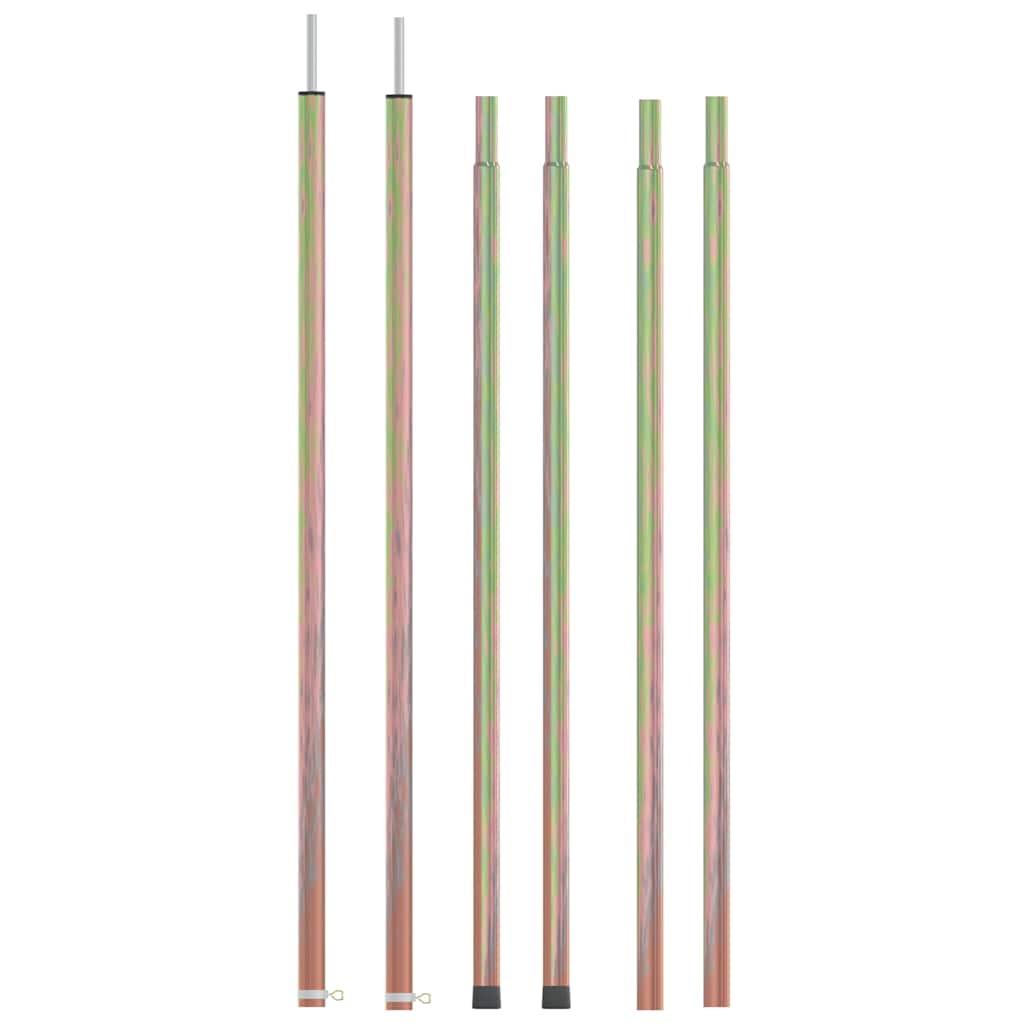 Teleskoopsed telgipostid 170–255 cm 2 tk, tsingitud teras