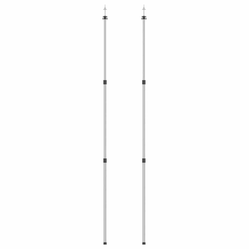 Teleskoopvaiad pikkusega 102–260 cm, 2 tk, alumiinium