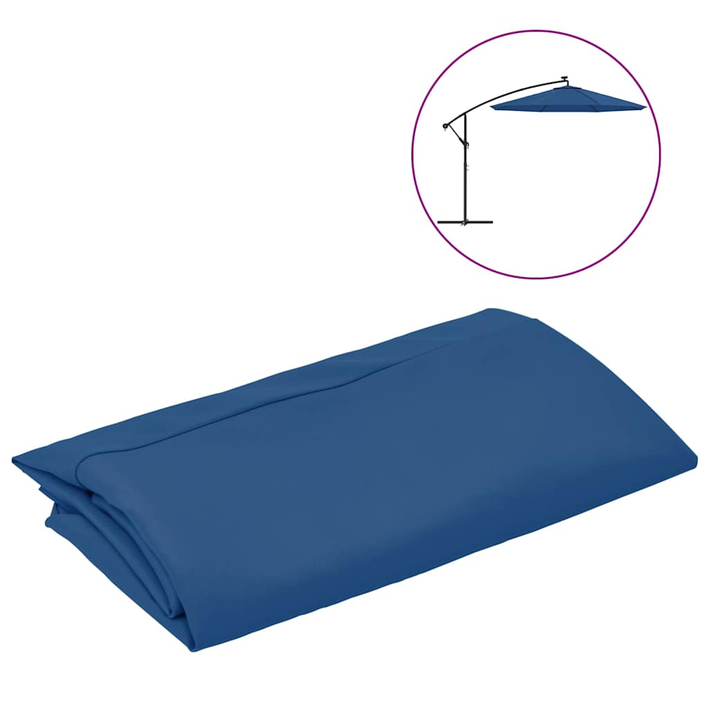 Asenduskangas päikesevarjule Taevasinine 350 cm