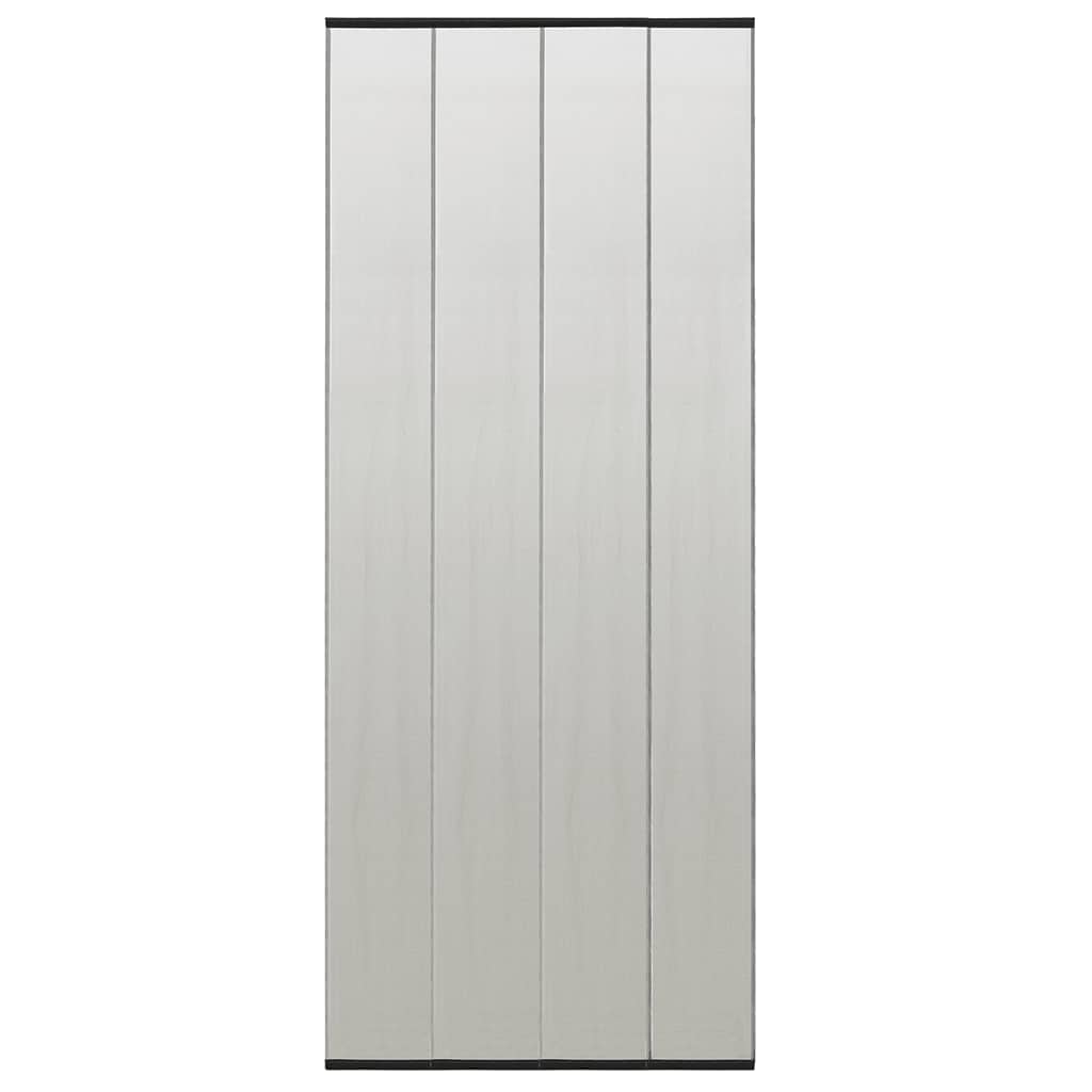 Putukakardin uksele, võrkkardinaga, must, 100x220 cm, polüester